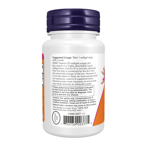 Vitamin D3 2000 IU 240 Softgels