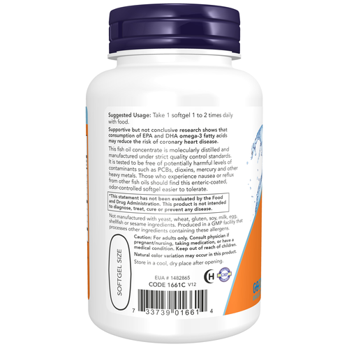 Ultra Omega-3 Fish Oil (Bovine Gelatin) 90 Softgels