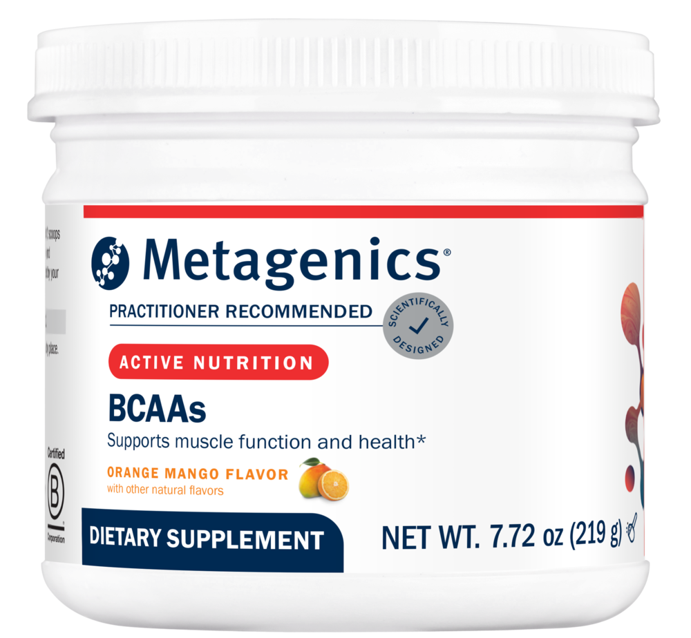BCAAs, Orange Mango Flavor - 7.72 oz 219 Grams