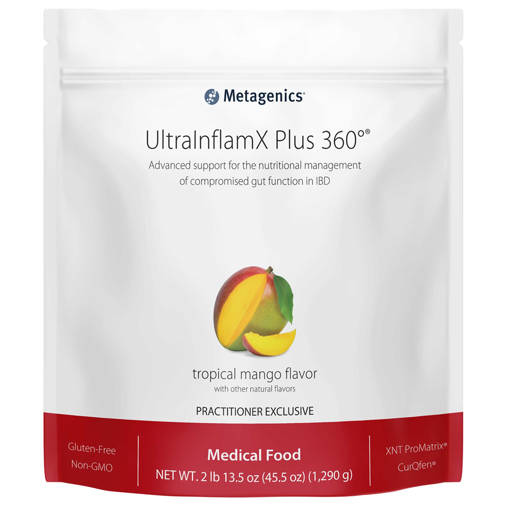 UltraInflamX Plus 360 Tropical Mango Flavor - 45.5 oz 1,290 Grams