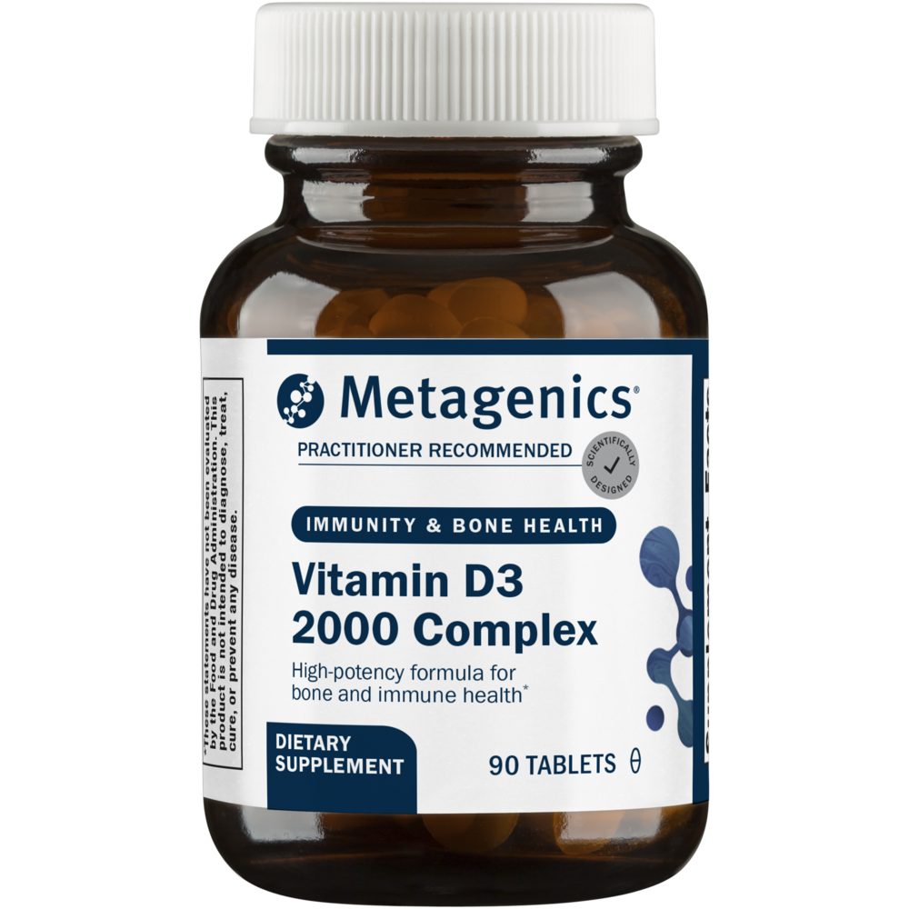 Vitamin D3 2000 Complex - 90 Tablets