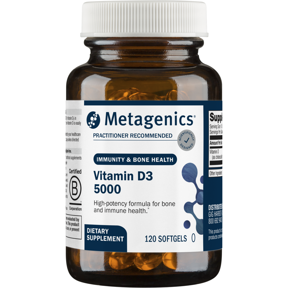 Vitamin D3 5000 - 120 Softgels