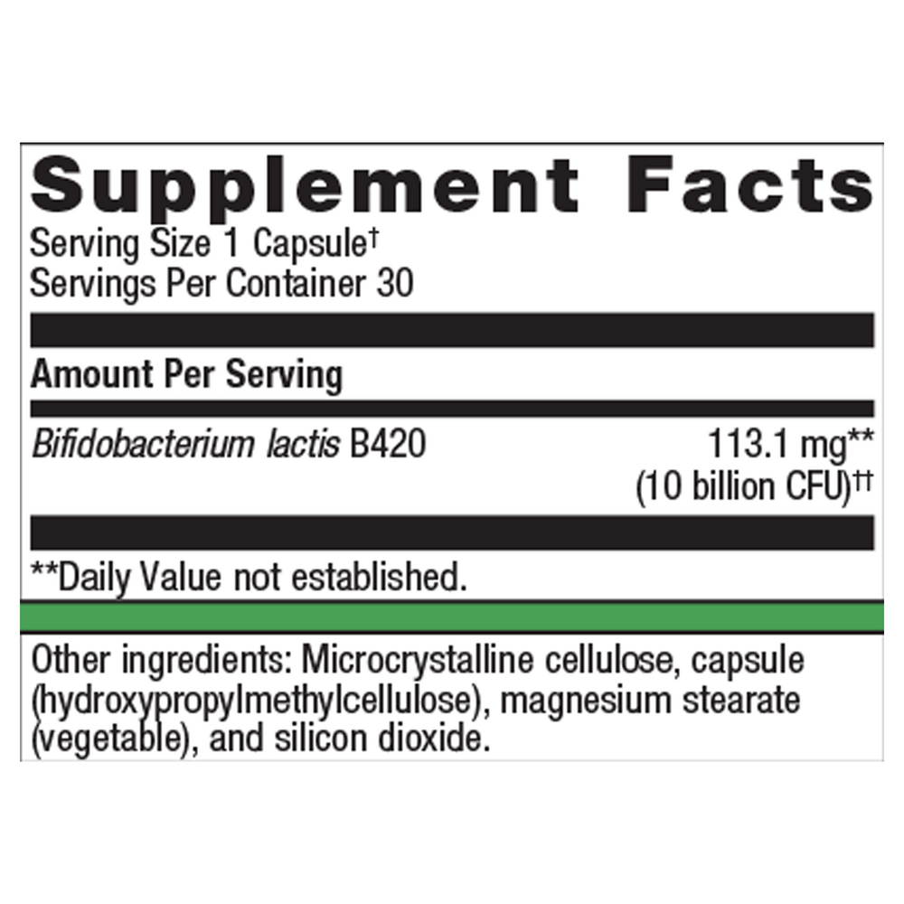 UltraFlora Control Probiotic - 30 Capsules