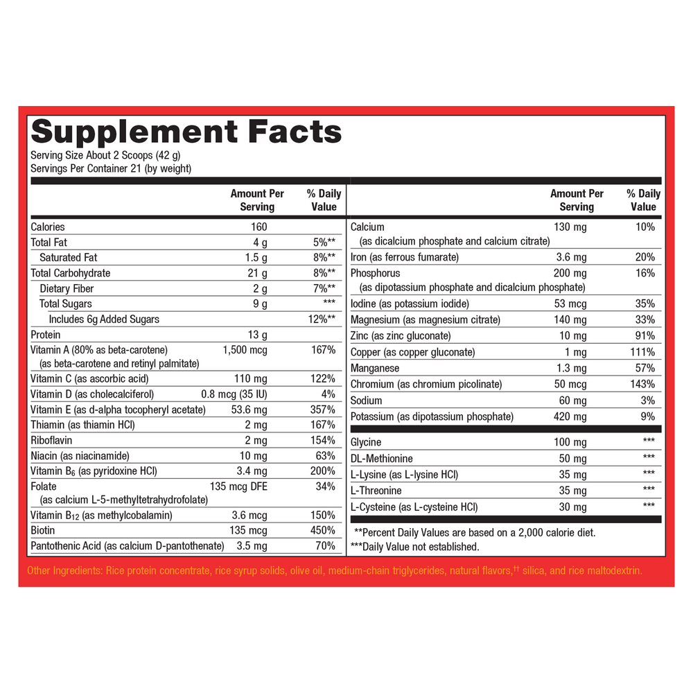 UltraClear Detox Powder Vanilla Flavor - 31.11 oz 882 Grams