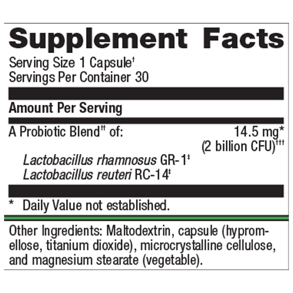 UltraFlora Women's Probiotic - 30 Capsules