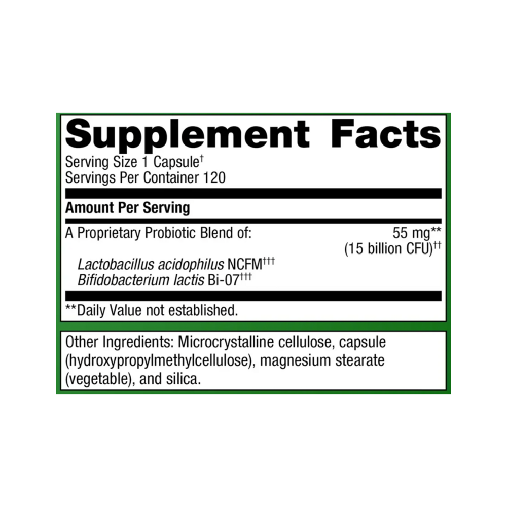 UltraFlora Balance Probiotic - 120 Capsules