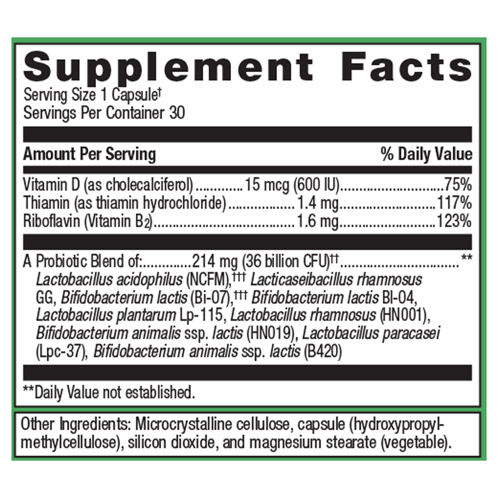 UltraFlora Complete Probiotic - 30 Capsules