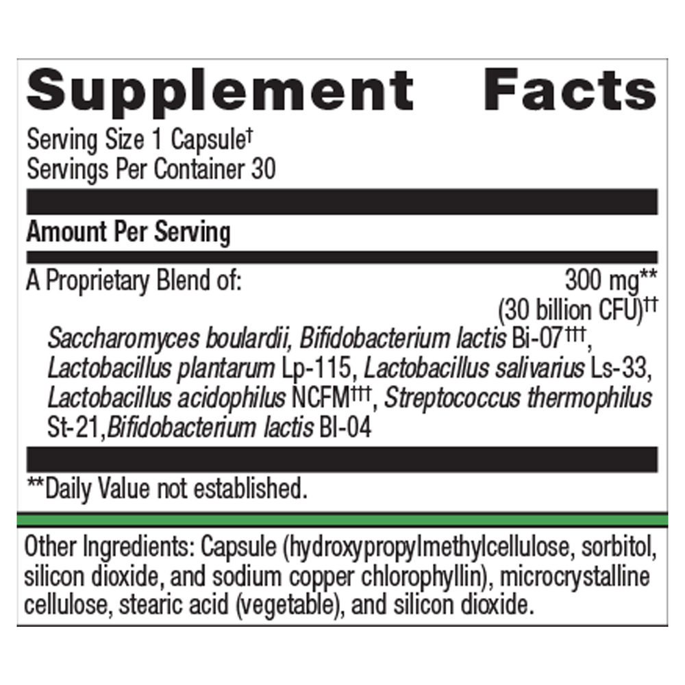 UltraFlora Spectrum Probiotic - 30 Capsules