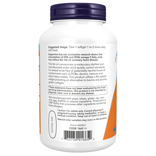 Ultra Omega-3 (Fish Gelatin) 180 Fish Softgels