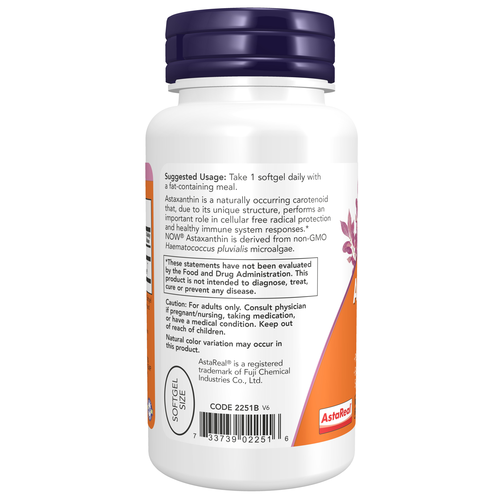 Astaxanthin Extra Strength 10 mg 60 Softgels