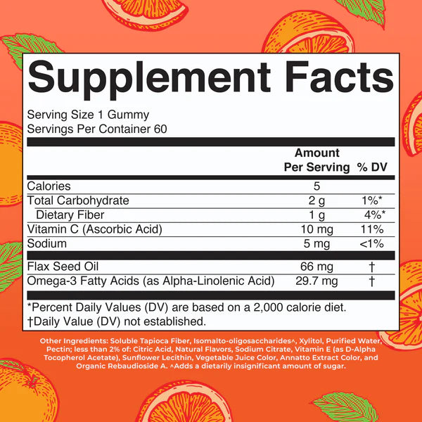 Vegan Omega-3 Gummies 60 ct