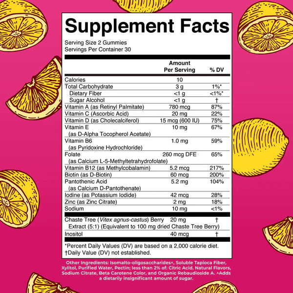 Women’s 40+ Multivitamin Gummies 60 ct