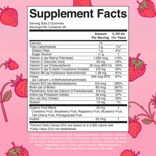 Women's Multivitamin Gummies 60 ct