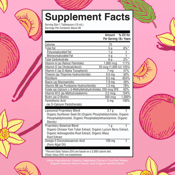 Women's Organic Multivitamin Liposomal 15.22 oz