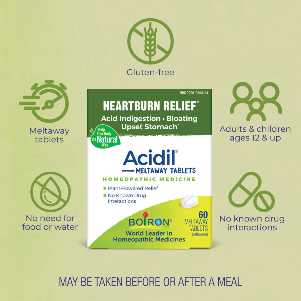 Boiron Acidil 60 Tablets