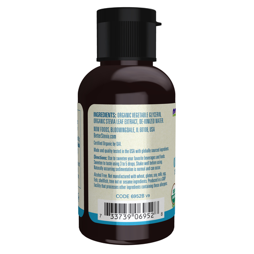 BetterStevia Liquid Organic Glycerite 2 oz