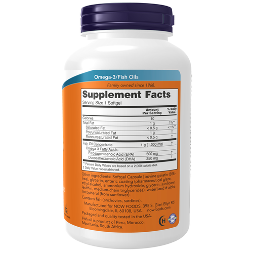 Ultra Omega-3 Fish Oil (Bovine Gelatin) 180 Softgels