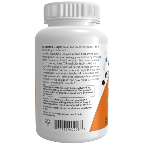Acetyl-L-Carnitine Pure Powder 3 oz