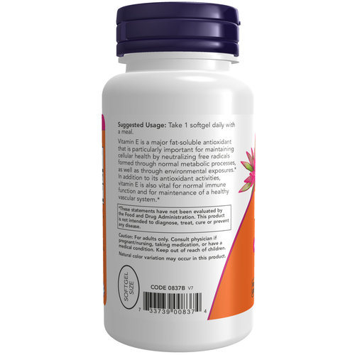 Vitamin E-400 D-Alpha Tocopheryl 100 Softgels