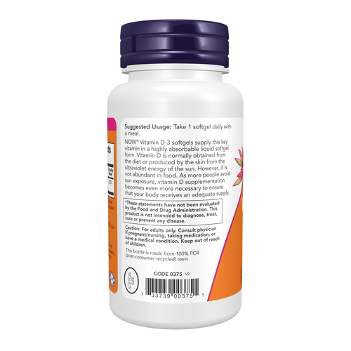 Vitamin D-3 1000 IU 360 Softgels