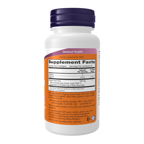 Aloe Vera 10,000 mg 100 Softgels