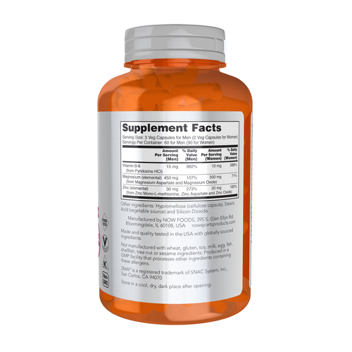 ZMA 180 Veg Capsules