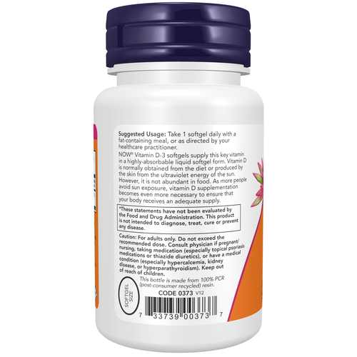 Vitamin D3 5000 IU 240 Softgels