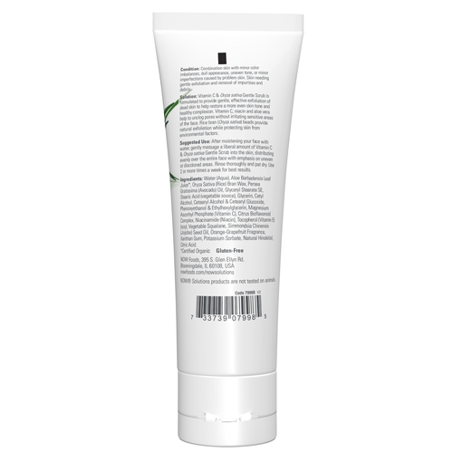 Vitamin C & Oryza Sativa Gentle Scrub 4 oz