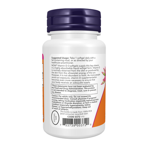 Vitamin D3 5000 IU 120 Softgels
