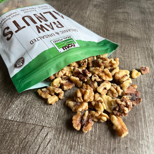 Walnuts Organic Raw & Unsalted 12 oz