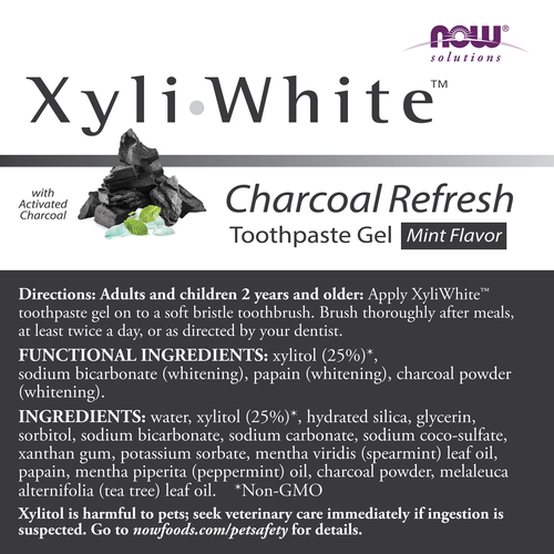 XyliWhite Charcoal Refresh Toothpaste Gel 6.4 oz