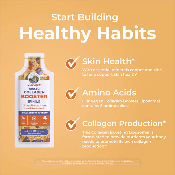 Vegan Collagen Booster Liposomal Pouches 14 pouches - 0.5 oz each