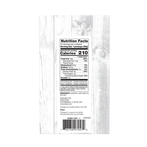 Almonds Roasted & Sea Salted 10 Packs