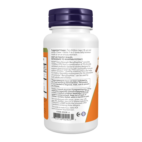 BerryDophilus Extra Strength 10 Billion 50 Chewables