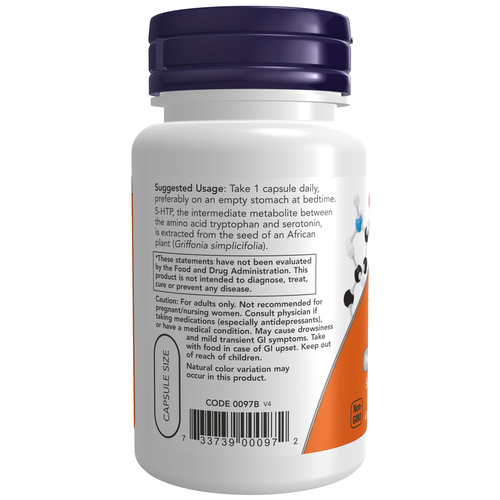 5-HTP 50 mg 30 Veg Capsules