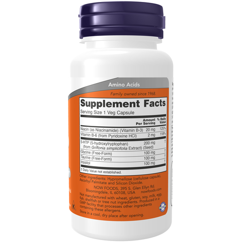 5-HTP 200 mg 60 Veg Capsules