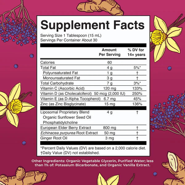 7-in-1 Immunity Support Liposomal 15.22 oz