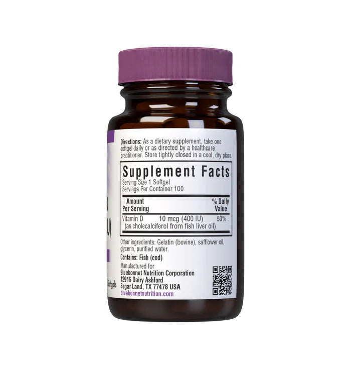 VITAMIN D3 400 IU 100 Softgels