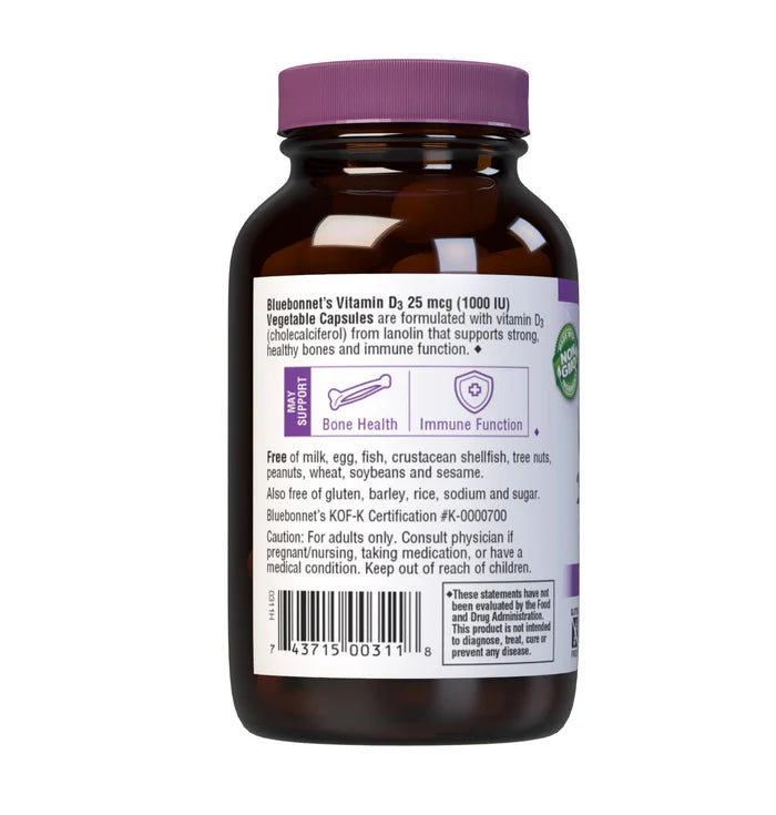 VITAMIN D3 25 mcg 1000 IU 90 VCAPS