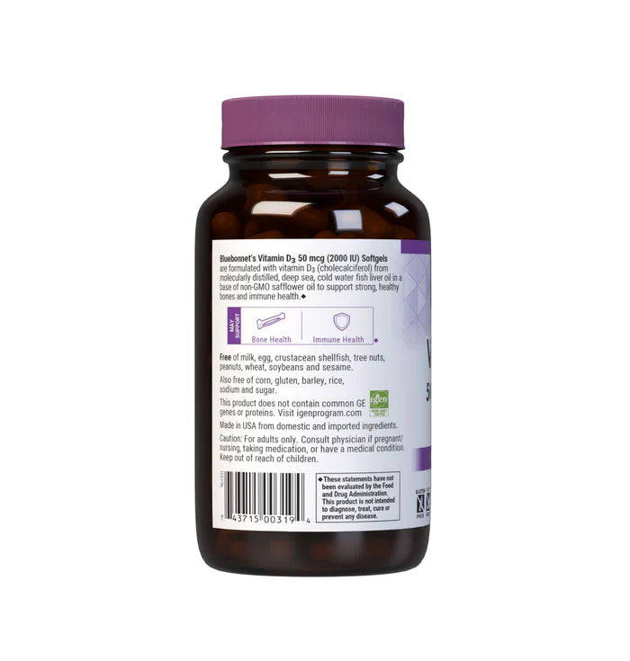 VITAMIN D3 50 mcg 2000 IU 250 VCAPS