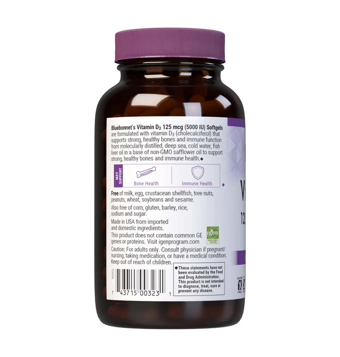 VITAMIN D3 5000 IU 250 Softgels
