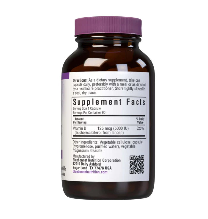 VITAMIN D3 5000 IU (125 mcg) 60 VCAPS