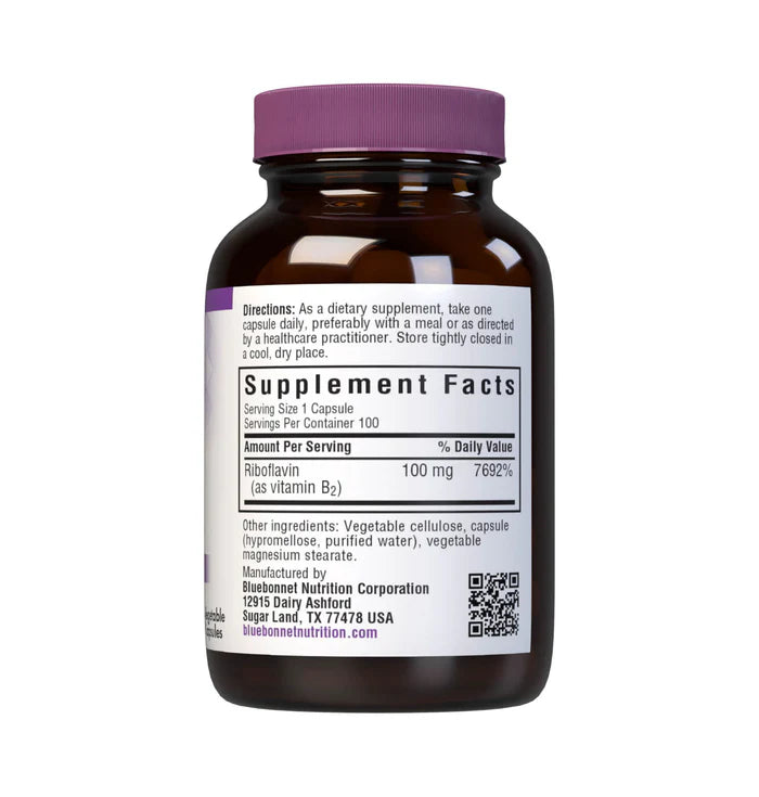VITAMIN B2 100 mg 100 VCAPS