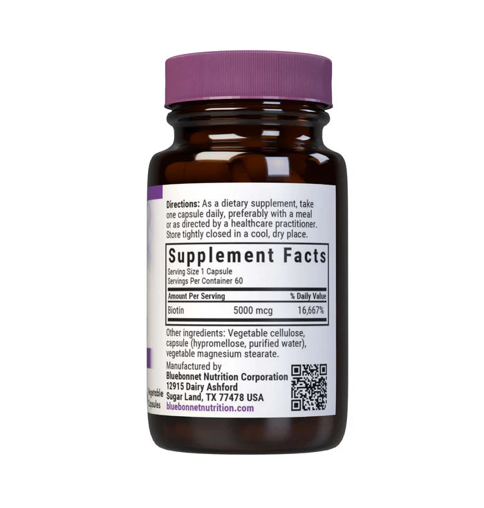 BIOTIN 5000 mcg 60 VCAPS