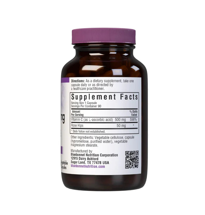 VITAMIN C-500 mg & ROSE HIPS 90 VCAPS