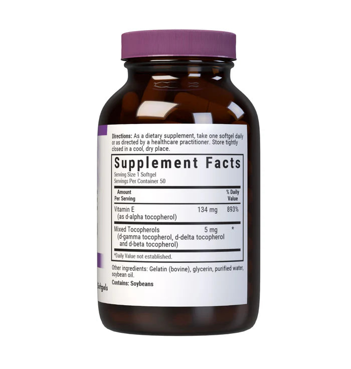 VITAMIN E 134 mg (200 IU) 50 Softgels