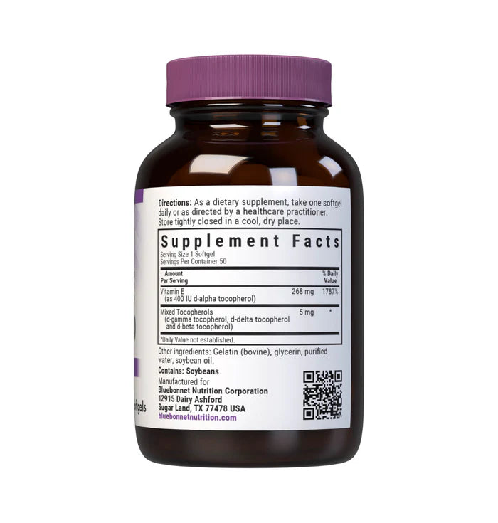 VITAMIN E 400 IU d-ALPHA & MIXED TOCOPHEROLS 50 Softgels