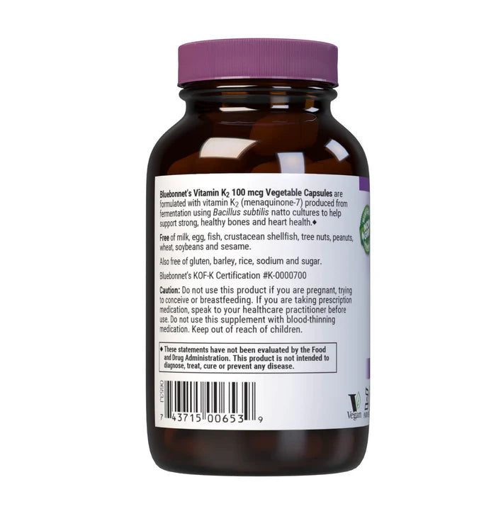 VITAMIN K2 100 mcg 100 VCAPS