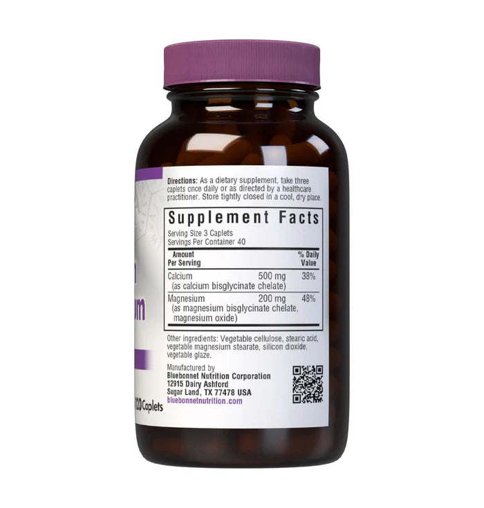 ALBION CHELATED CALCIUM MAGNESIUM 120 Caplets