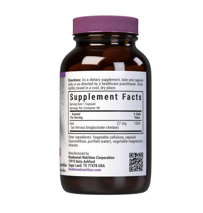 ALBION EXTRA-STRENGTH CHELATED IRON 27 mg 90 VCAPS